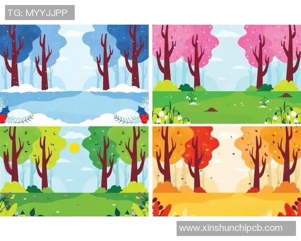 果园里的四季变换：从春花到秋实的自然奇观与农耕智慧